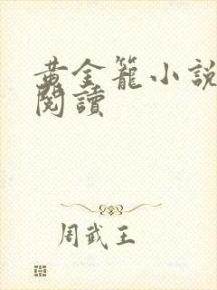 黄金笼小说免费阅读