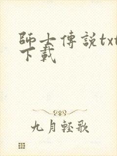 师士传说txt下载