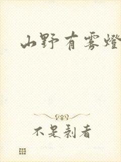 山野有雾灯