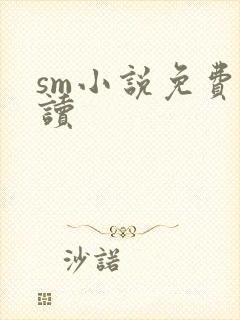 sm小说免费阅读封面