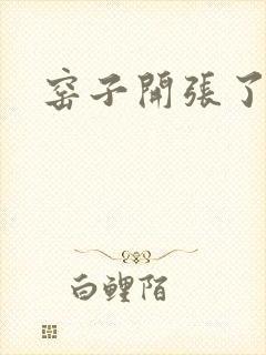 窑子开张了封面