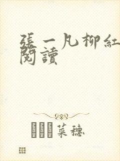 张一凡柳红免费阅读
