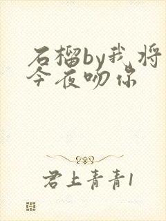 石榴by我将在今夜吻你