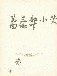第三部小莹乱翁回乡下