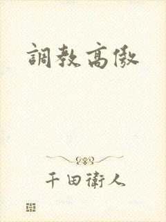 调教高傲