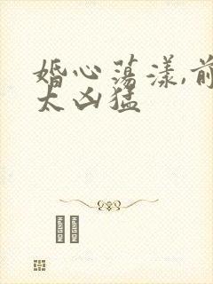 婚心荡漾,前夫太凶猛