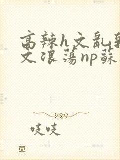 高辣h文乱乳h文浪荡np苏夏