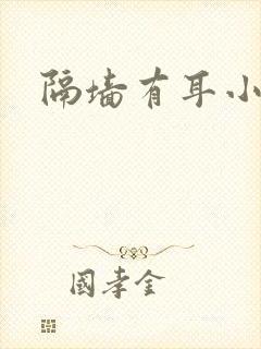 隔墙有耳小说