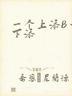 一个上添B一个下添封面