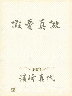 假爱真做封面
