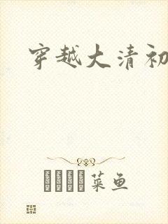 穿越大清初年