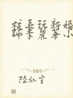 校长玩新婚女教师李丽华小说封面