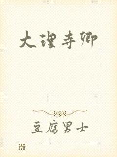 大理寺卿
