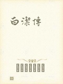 白洁传封面