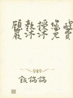 顾教授您醒了吗严沐沐免费阅读全文小说