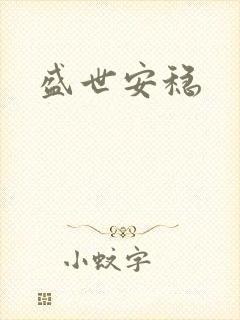 盛世安稳封面