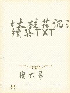 t大校花沉浮录续集TXT