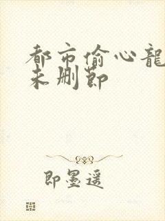 都市偷心龙爪手未删节封面
