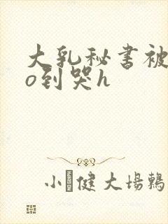 大乳秘书被cao到哭h