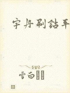 宇丹刷钻平台封面