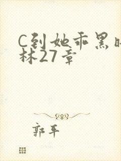 C到她乖黑暗森林27章封面