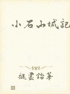 小石山城记封面