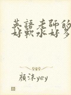 英语老师的兔子好软水好多