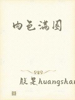 肉色满园封面