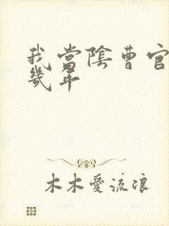 我当阴曹官的那几年封面