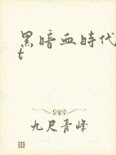 黑暗血时代txt