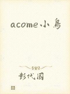 acome小鸟