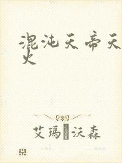 混沌天帝天地大火封面