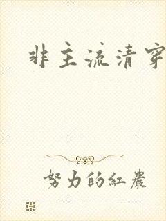 非主流清穿