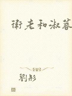 卫老和淑蓉封面
