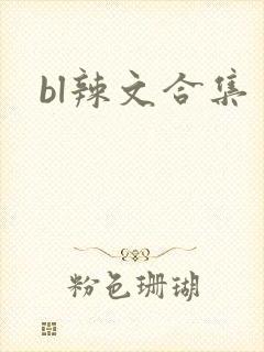bl辣文合集