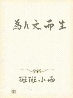 为h文而生封面