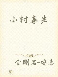 小村春光封面