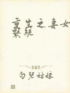 重生之妻女掠夺系统封面