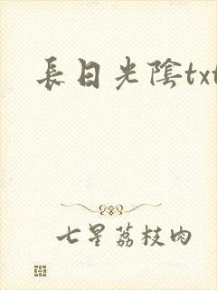 长日光阴txt