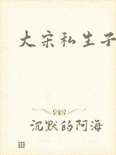 大宋私生子