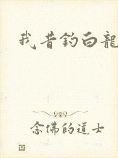 我昔钓白龙封面