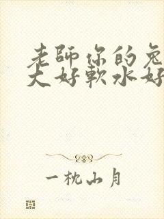 老师你的兔子好大好软水好多封面