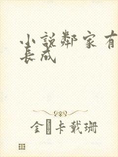 小说邻家有女初长成