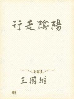 行走阴阳封面
