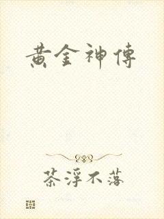黄金神传封面