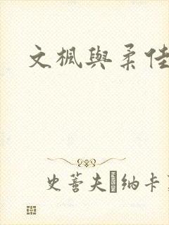 文枫与柔佳封面
