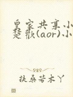 皇家共享小公主楚欢(aor)小说