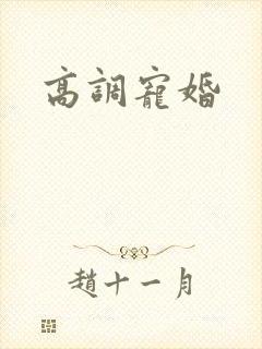高调宠婚