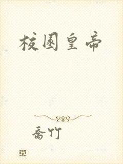 校园皇帝封面