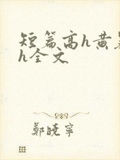 短篇高h黄暴辣h全文封面